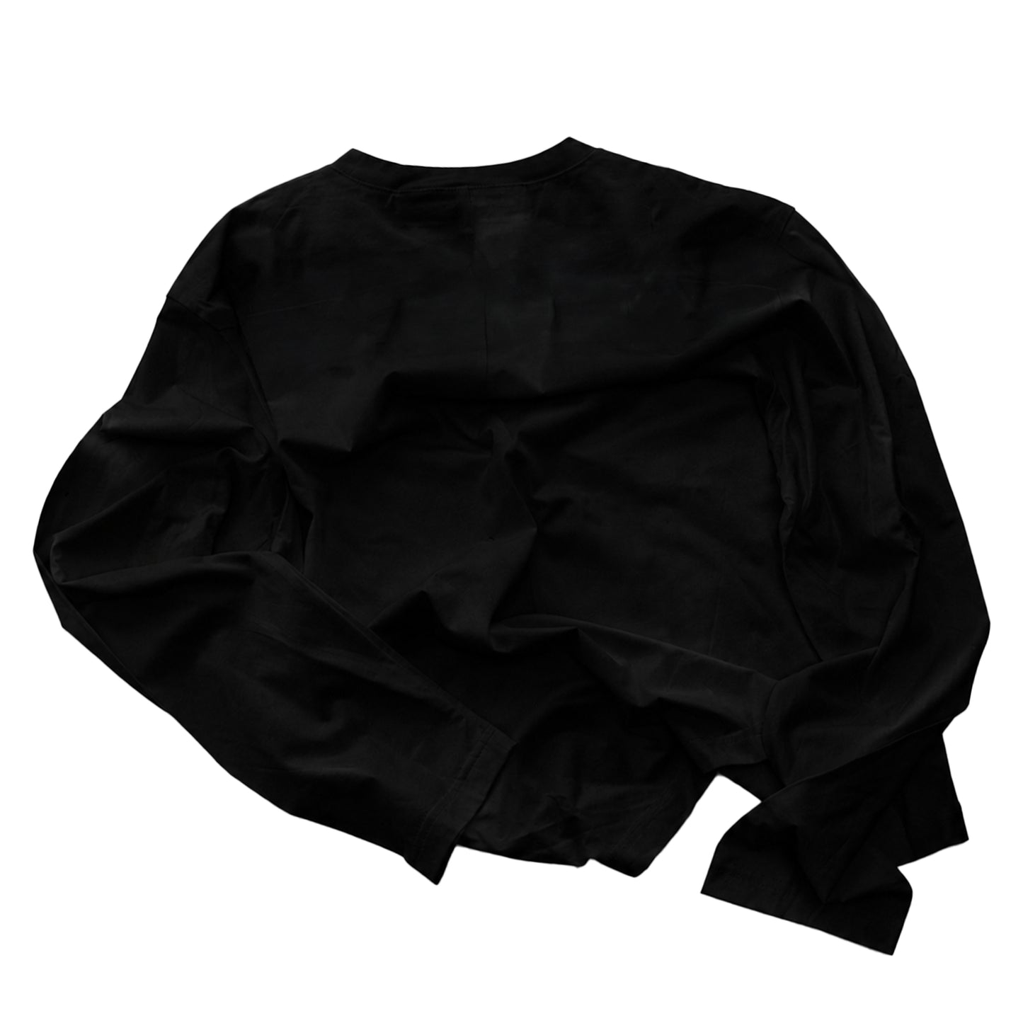 BLACK PRINTED LONGSLEEVE