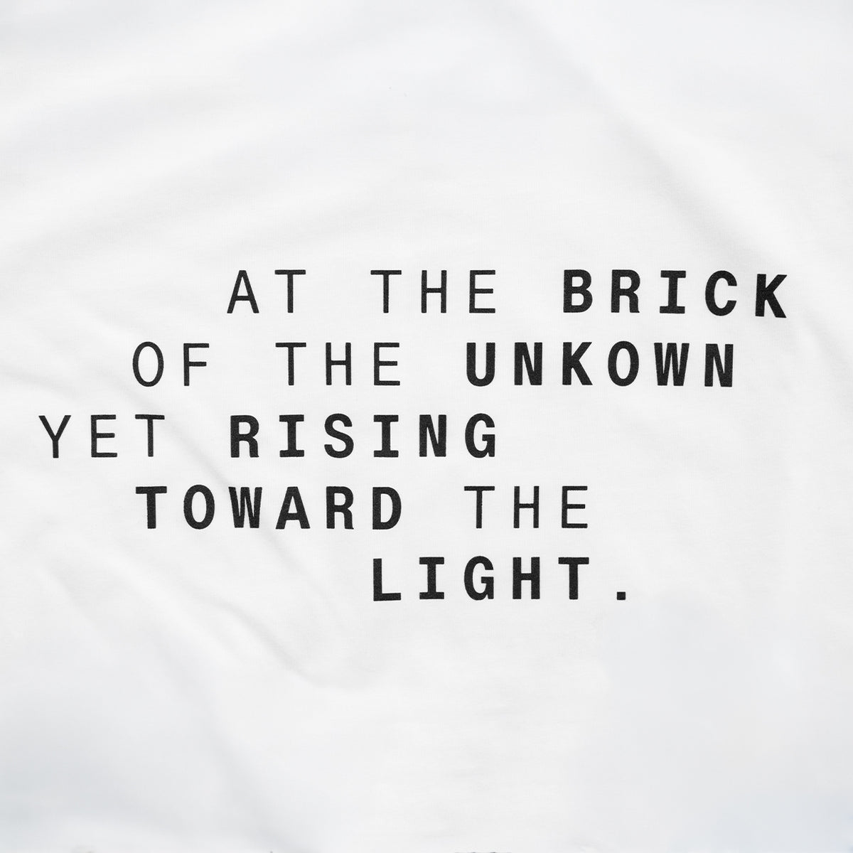 WHITE PRINTED T-SHIRT