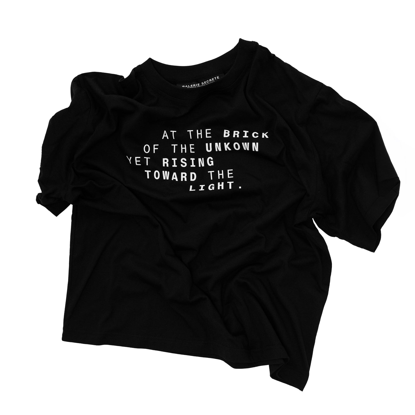 BLACK PRINTED T-SHIRT