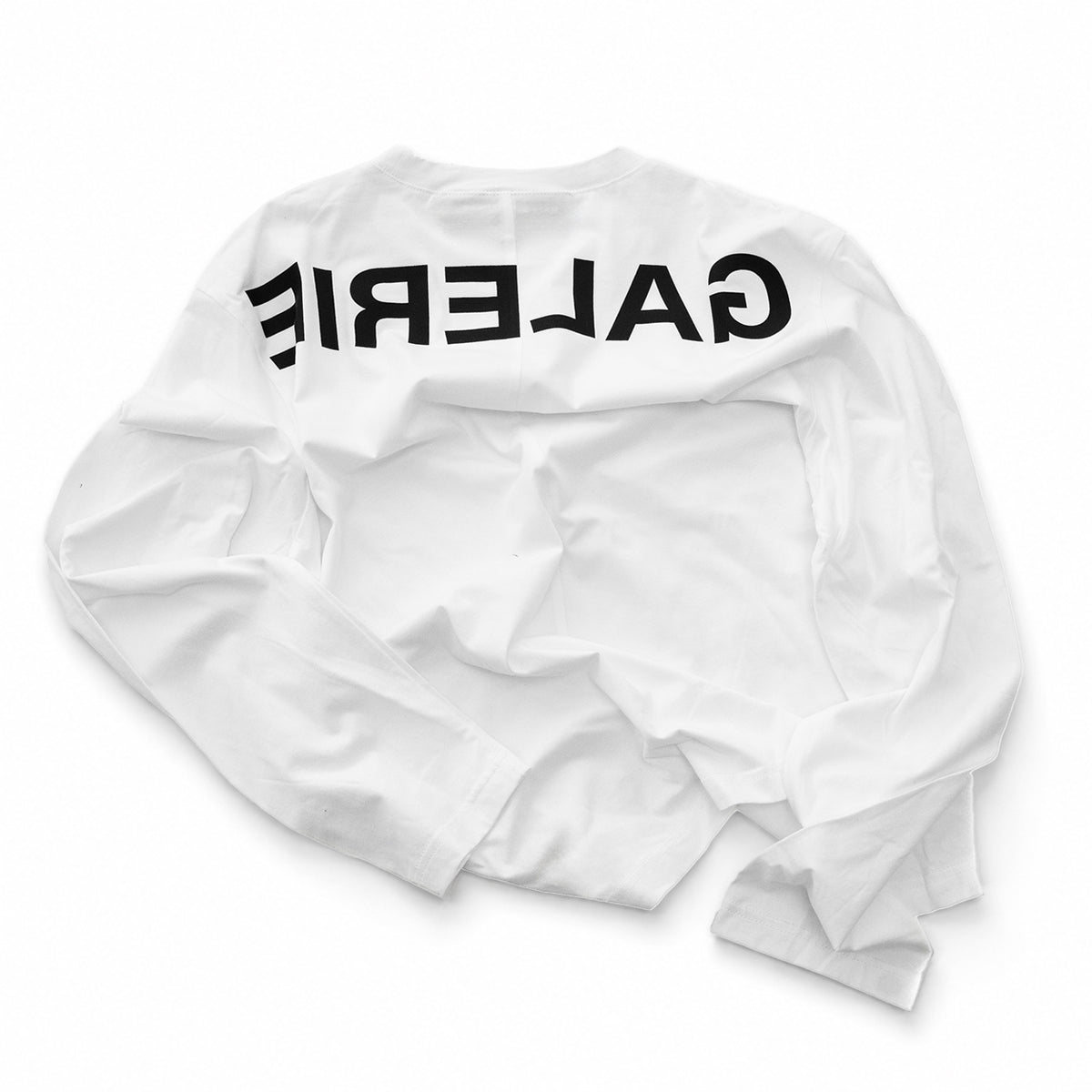 WHITE PRINTED LONGSLEEVE