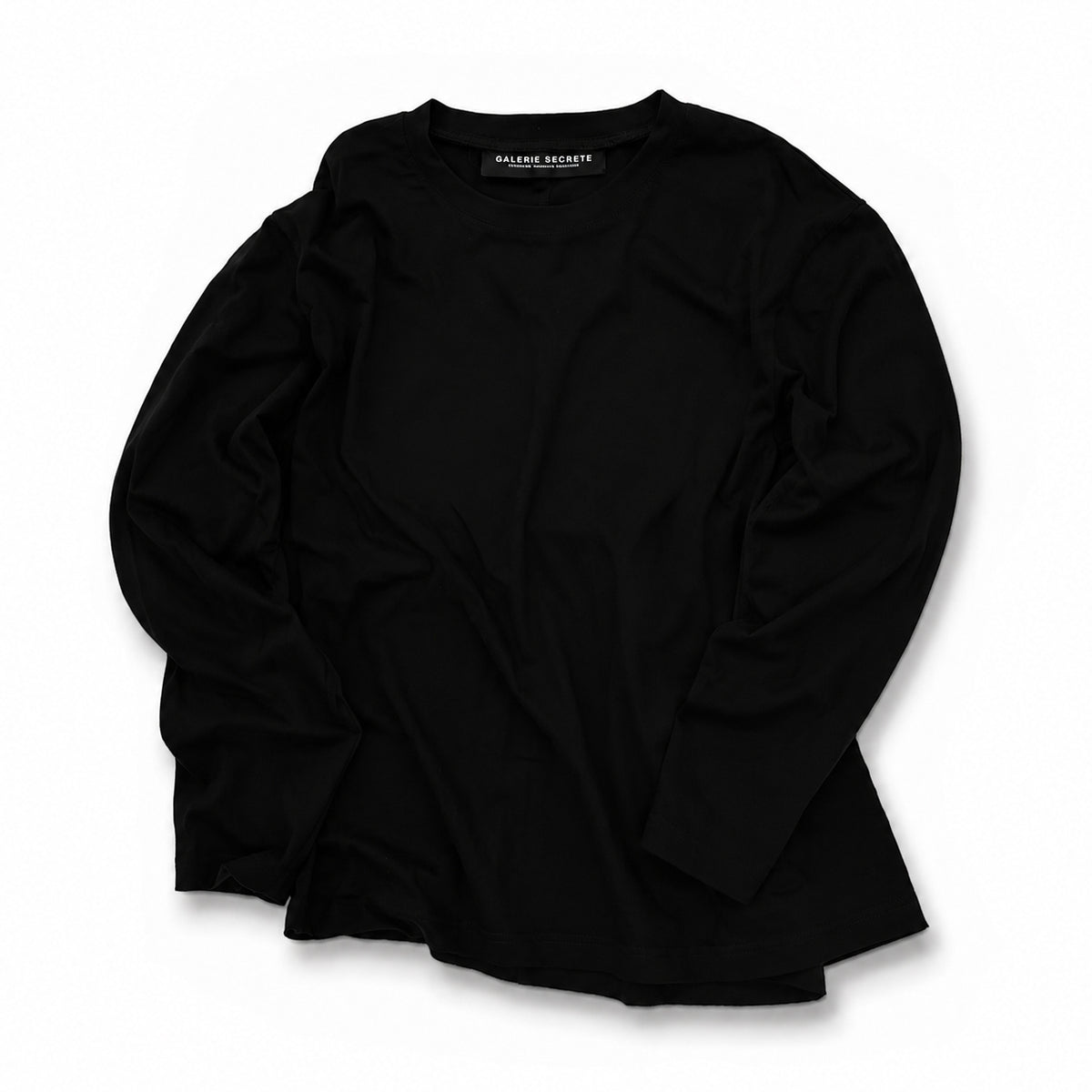 BLACK PRINTED LONGSLEEVE