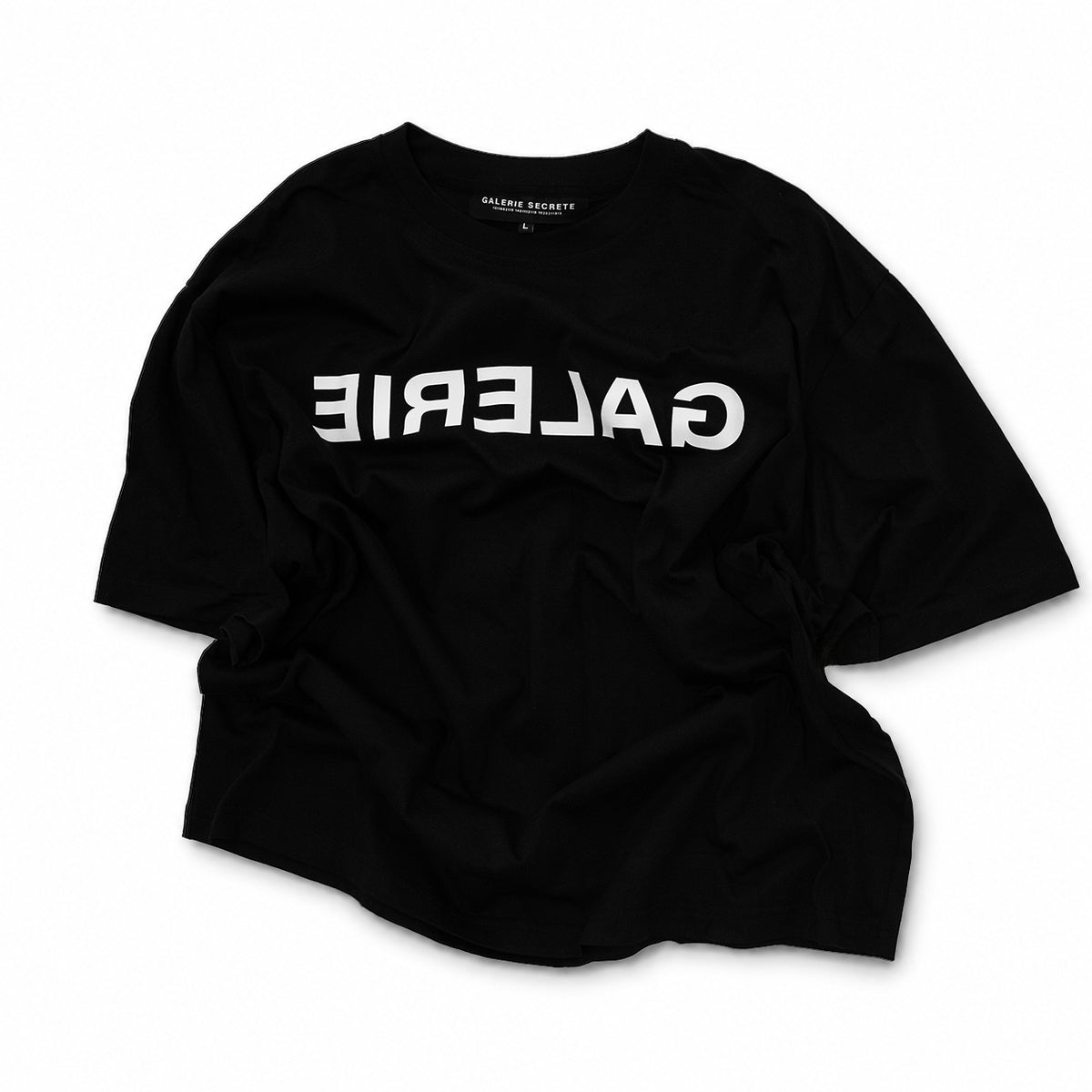 BLACK PRINTED T-SHIRT