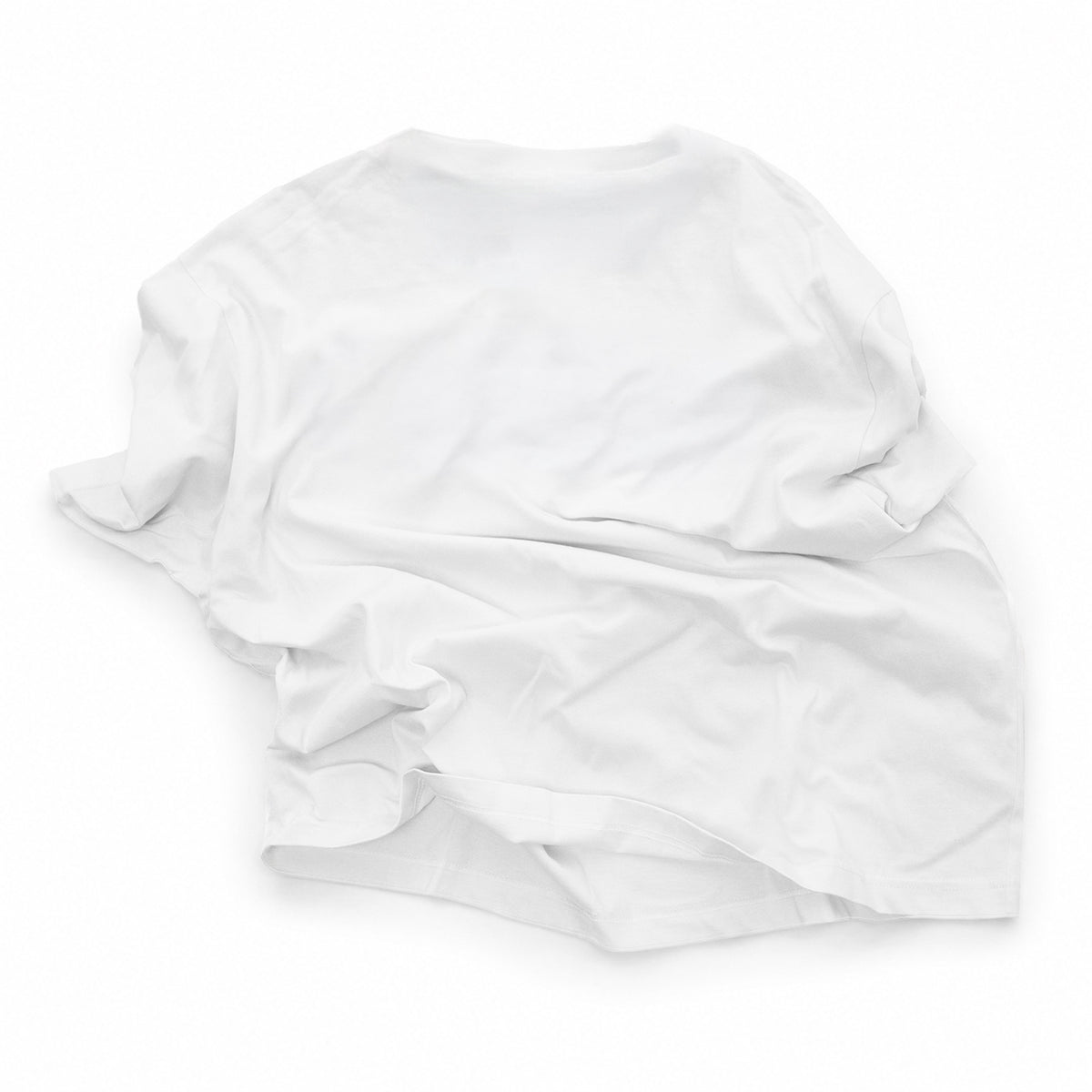 WHITE PRINTED T-SHIRT