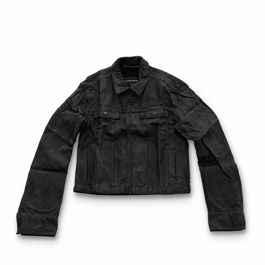 WAXED DENIM JACKET