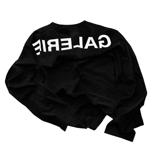 BLACK PRINTED LONGSLEEVE